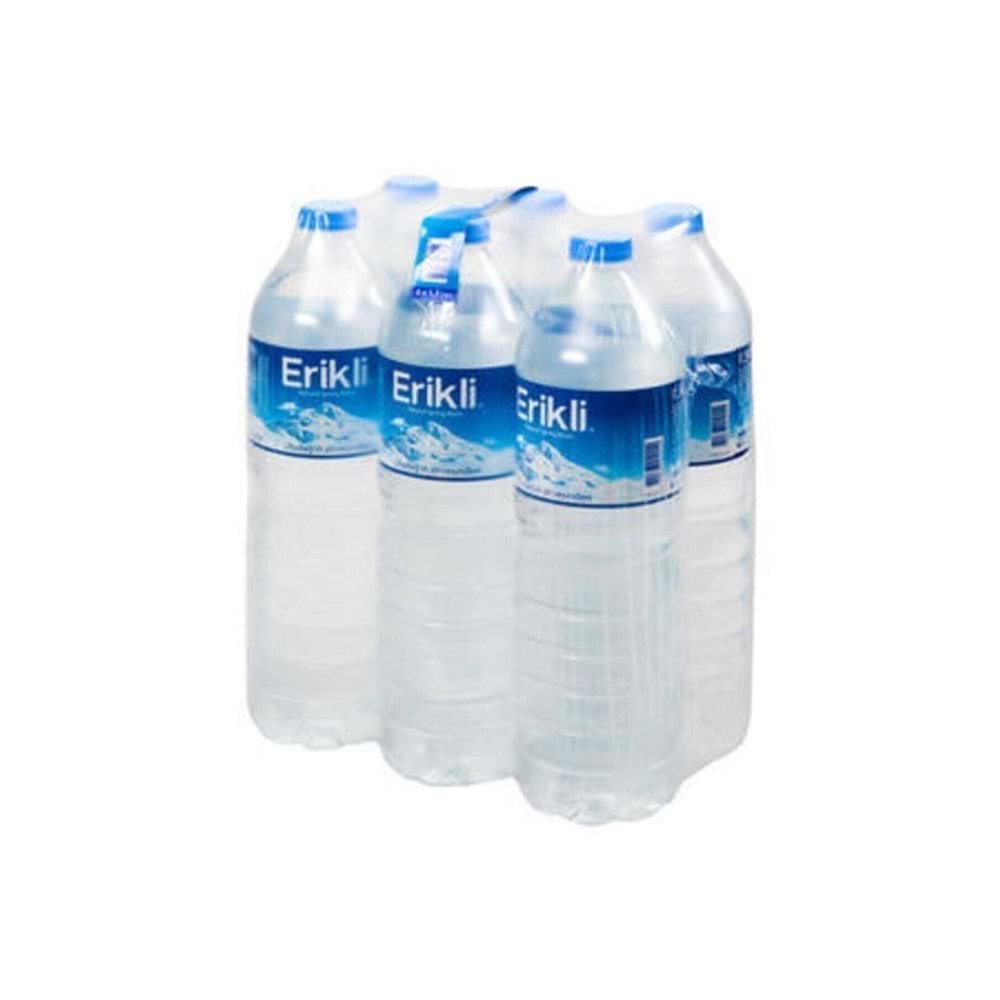 Erikli 1.5 lt pet su 6 lı paket