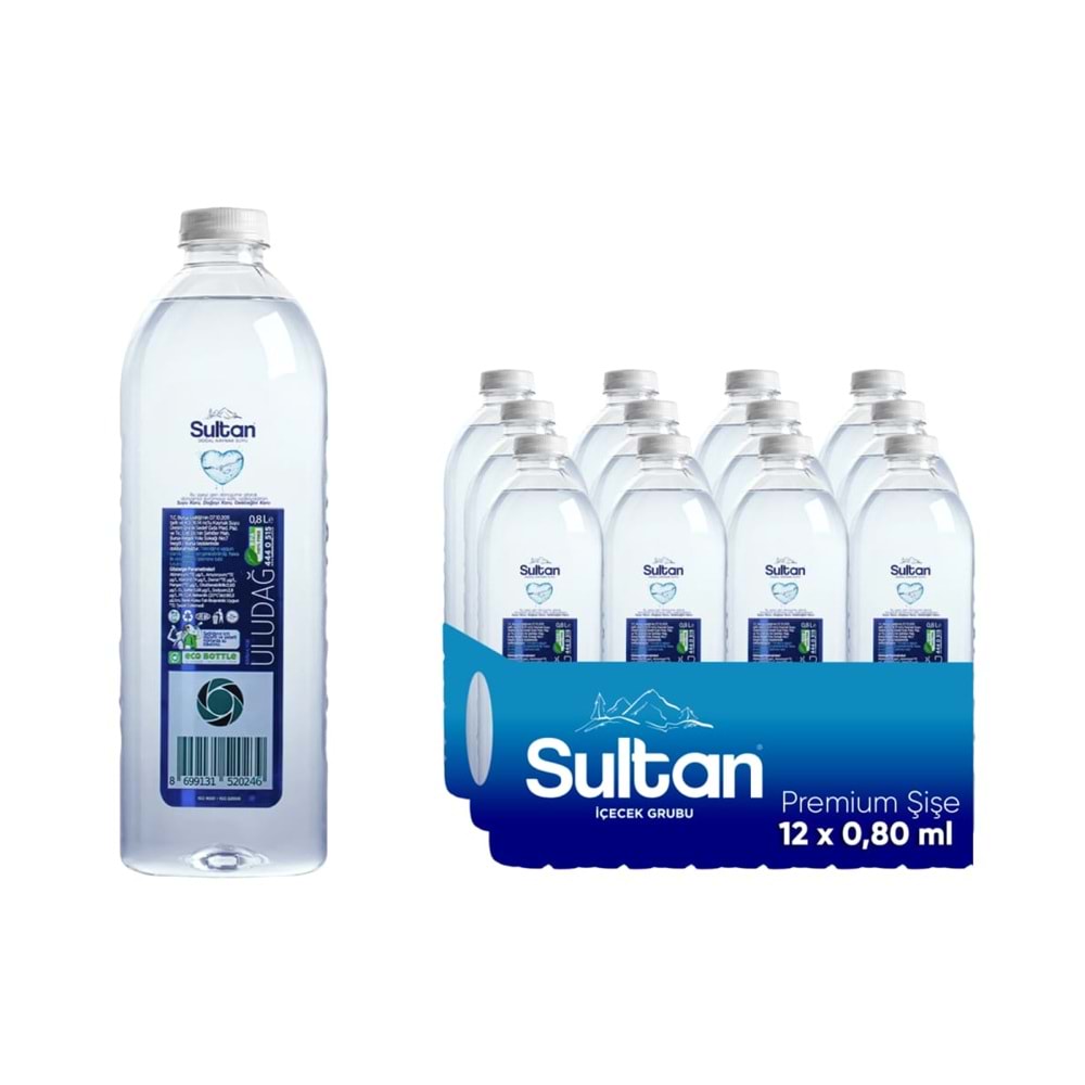 Sultan 0.80 lt premium 12 li paket