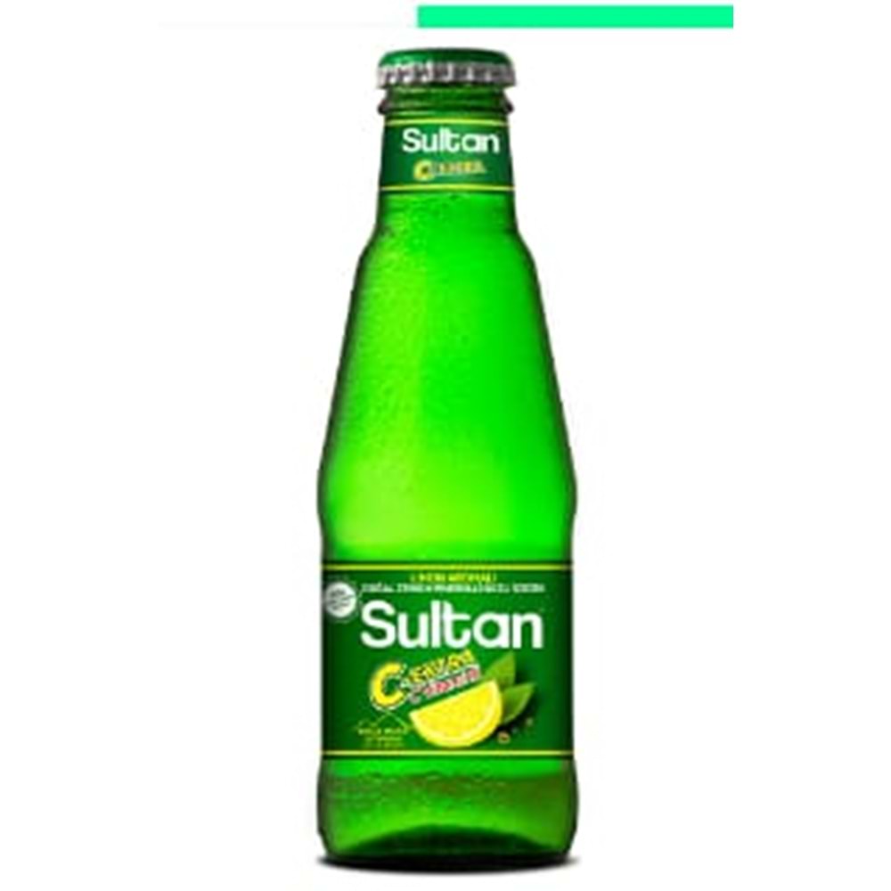 Sultan meyveli soda 24 lü koli (Limon)