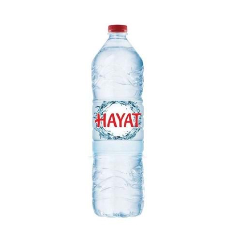 Hayat 1.5 lt pet su 6 lı paket