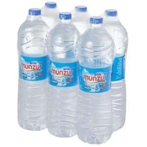 Munzur 1.5 lt pet su 6 lı paket