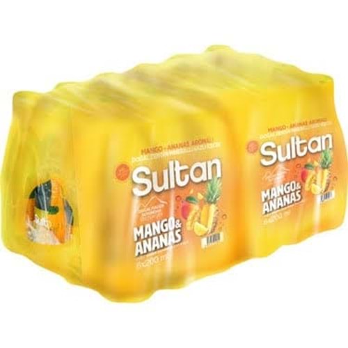 Sultan meyveli soda 24 lü koli (Mango&Ananas)